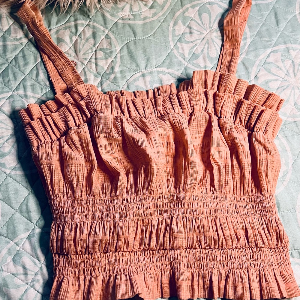 Tularosa Stretchy Dusty Pink Crop Top